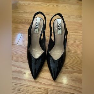 Zara Slingback Heels